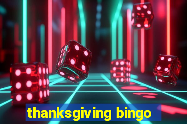 thanksgiving bingo